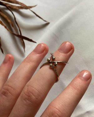 Sterling silver ring splint