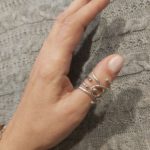 Sterling silver ring splint