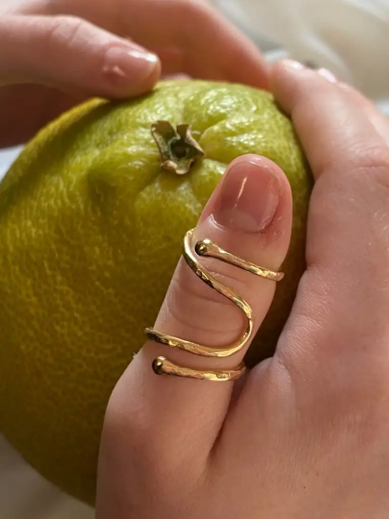 Plated ring splin
