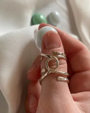 silver ring splint