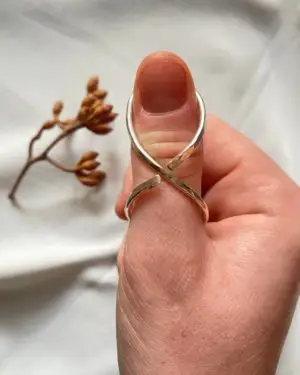 silver ring splint