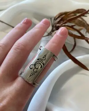 silver ring splint
