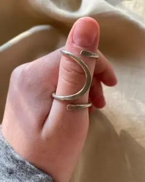 silver ring splints for arthritis fingers