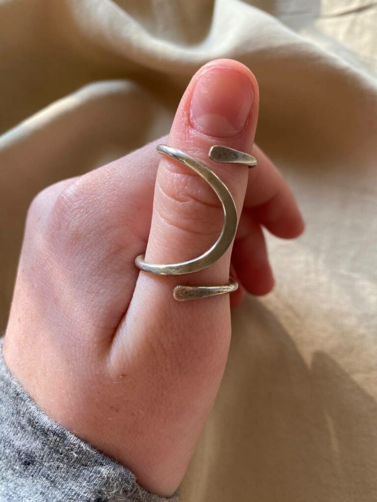 silver ring splints for arthritis fingers