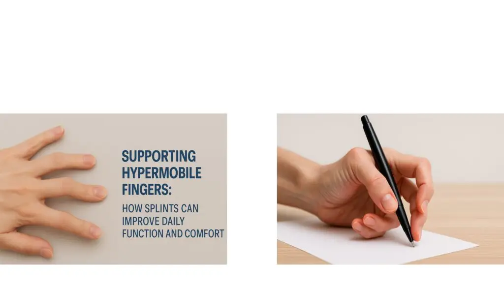 Finger splints for hypermobility and Ehlers-Danlos syndrome